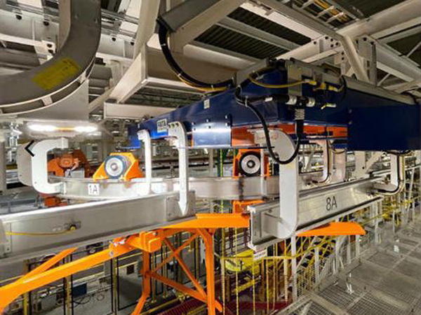 空中单轨悬挂小车驱动轮